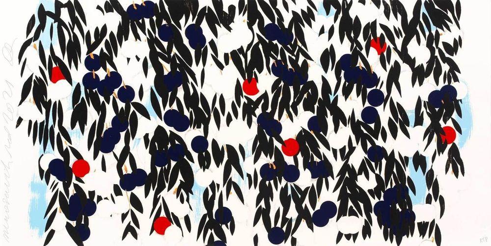 Artwork - Mimosa with Red