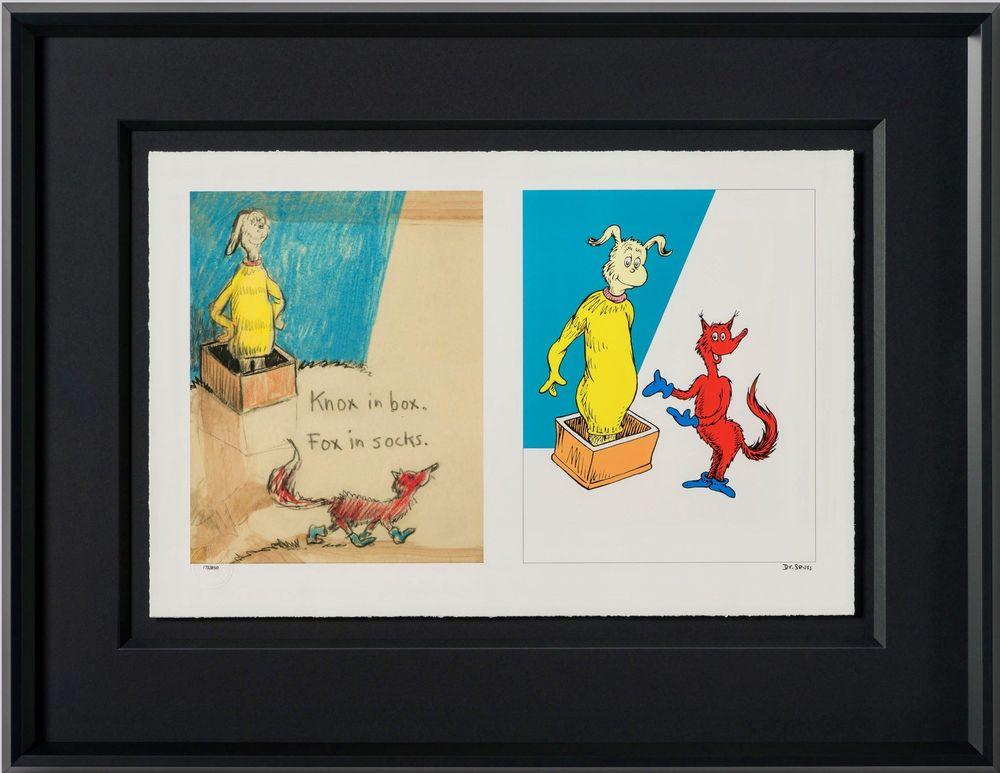 Artwork - Fox in Socks – Diptych