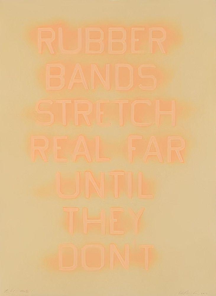 Artwork - Rubber Bands (State 1)