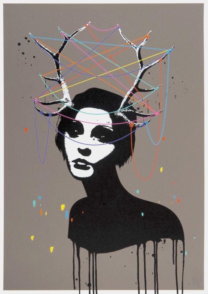 Artwork - The Taming Of A Wild Mind (Hand Finished)