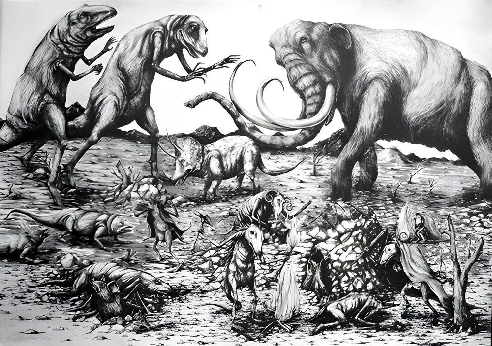 Artwork - Apocalisse con Mammuth