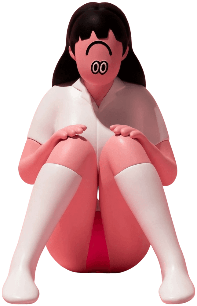 Artwork - Oh! Sit! (Pink)