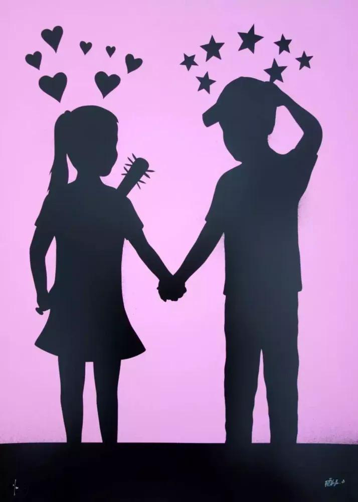 Artwork - Love Hurts (Pink)