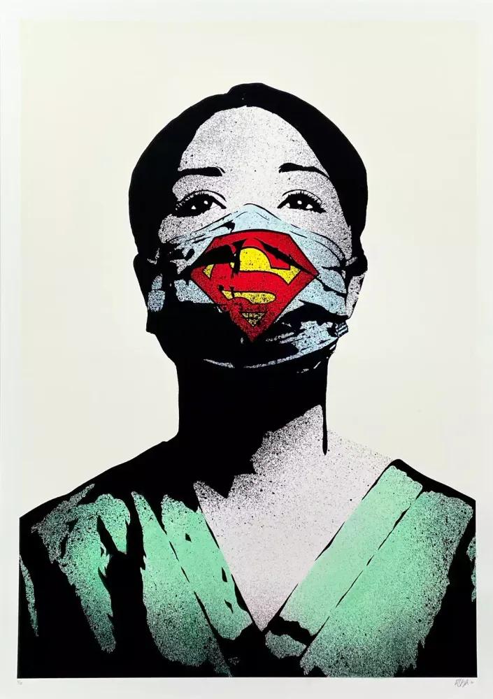 Artwork - Super Nurse (Hand Finished)