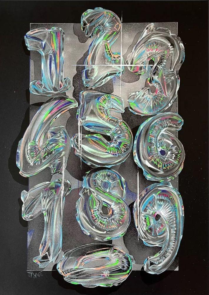 Artwork - Numbers (Dark)