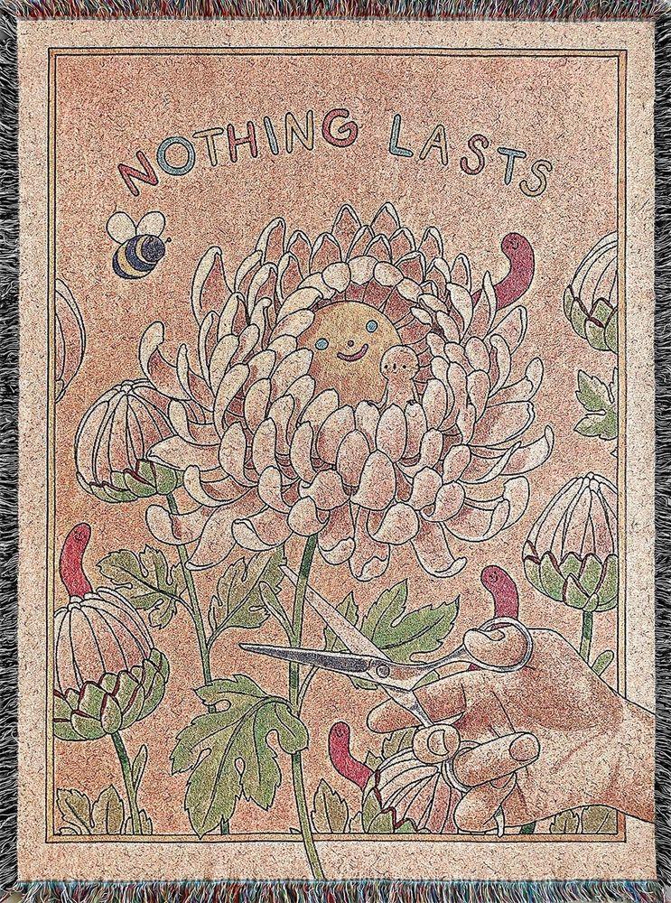 Artwork - Nothing Lasts Blanket Tapestry