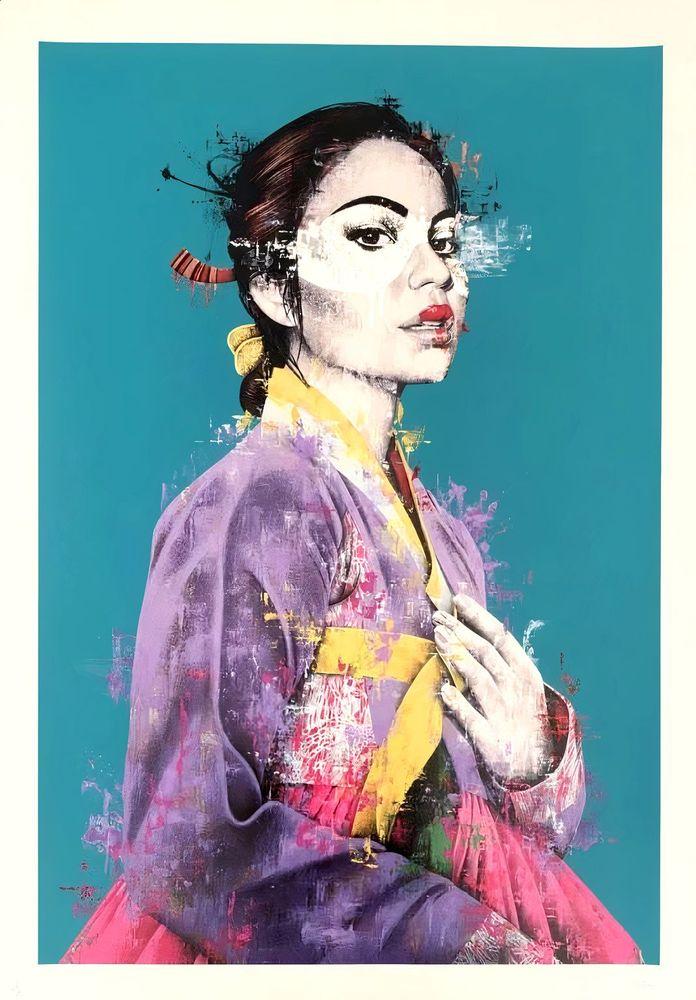 Artwork - Jibo (Hand Finished Turquoise)