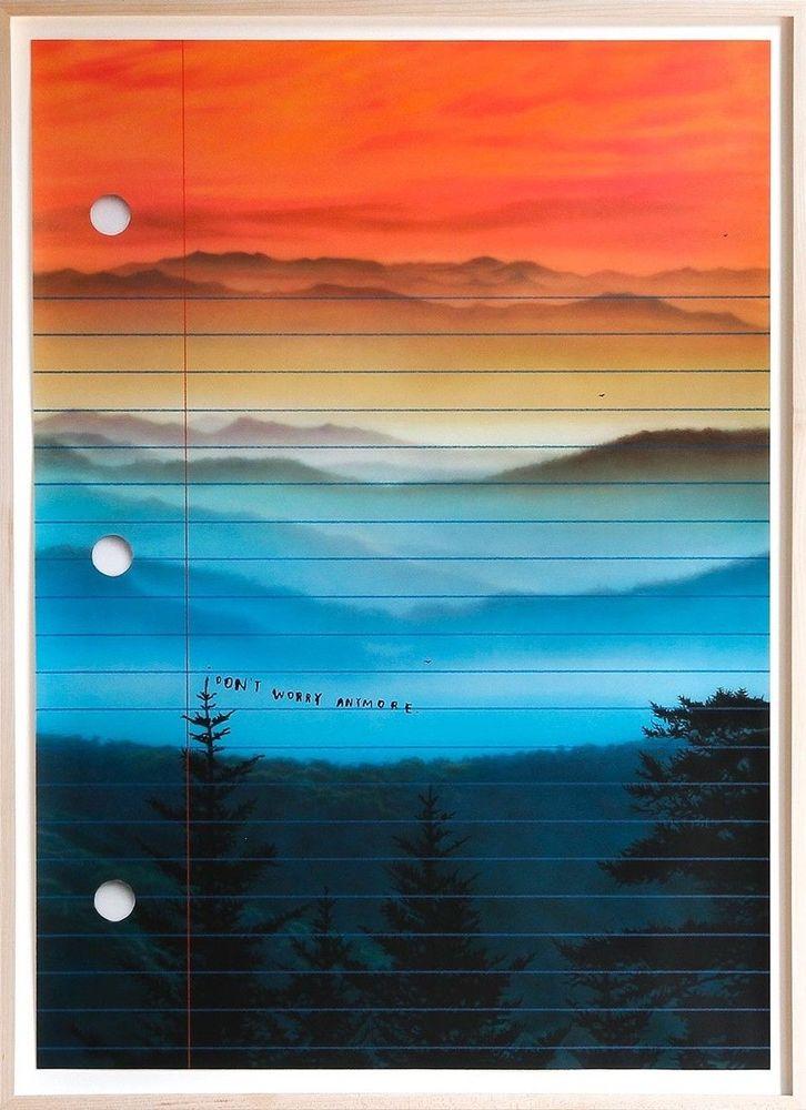 Artwork - I Don’t Worry Anymore (Framed)