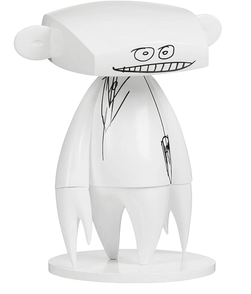 Artwork - Johnny Figure (White)