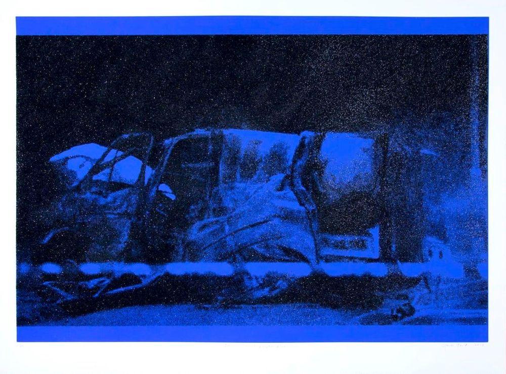 Artwork - Diamond Transit Disaster (Blue)