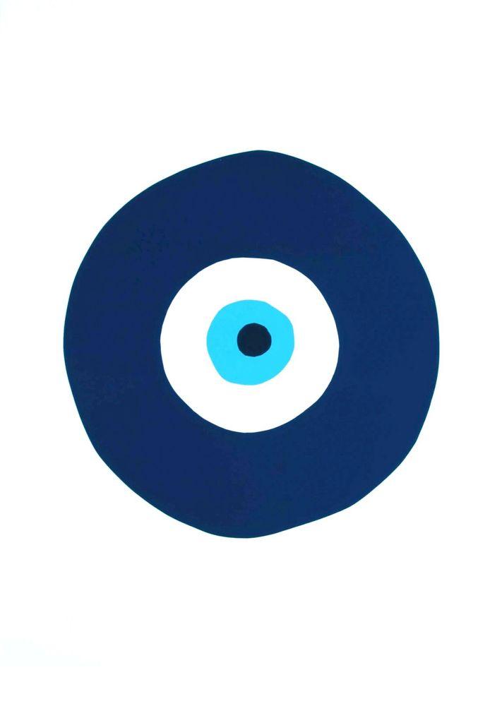 Artwork - Turkish Eye (Blue & Turquoise)