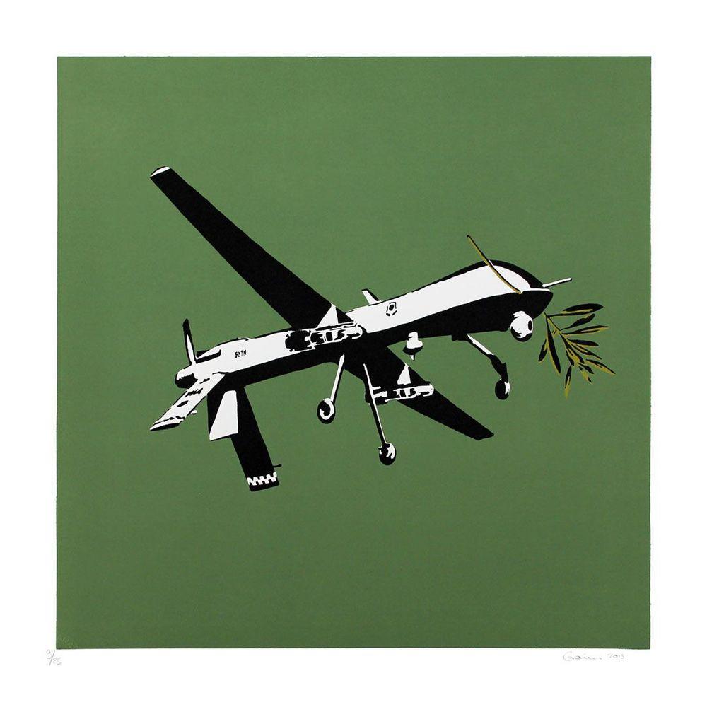 Artwork - Droned Peace (Khaki)