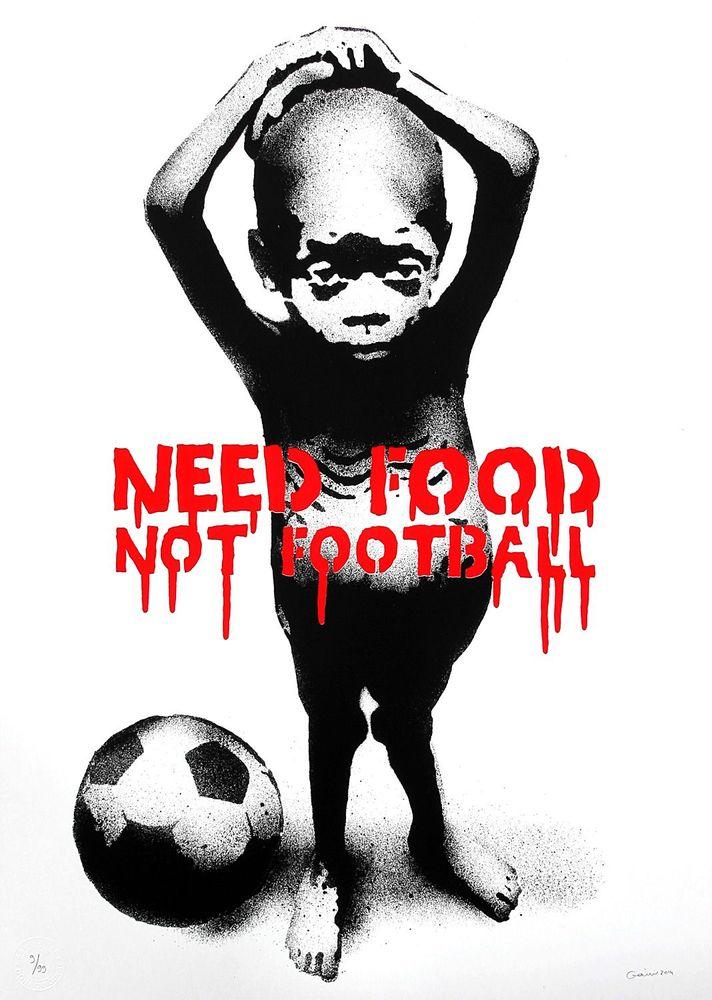 Artwork - Need Food Not Football