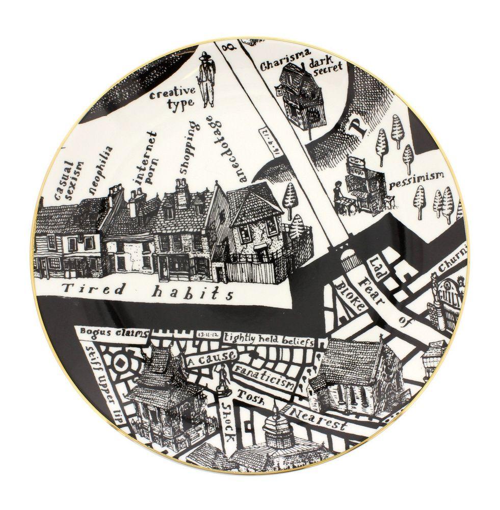 Artwork - Map Of Days - Tired Habits (Plate)