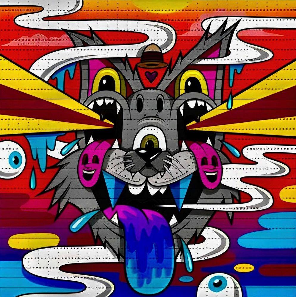 Artwork - Nine Lives To Live (Blotter Edition)