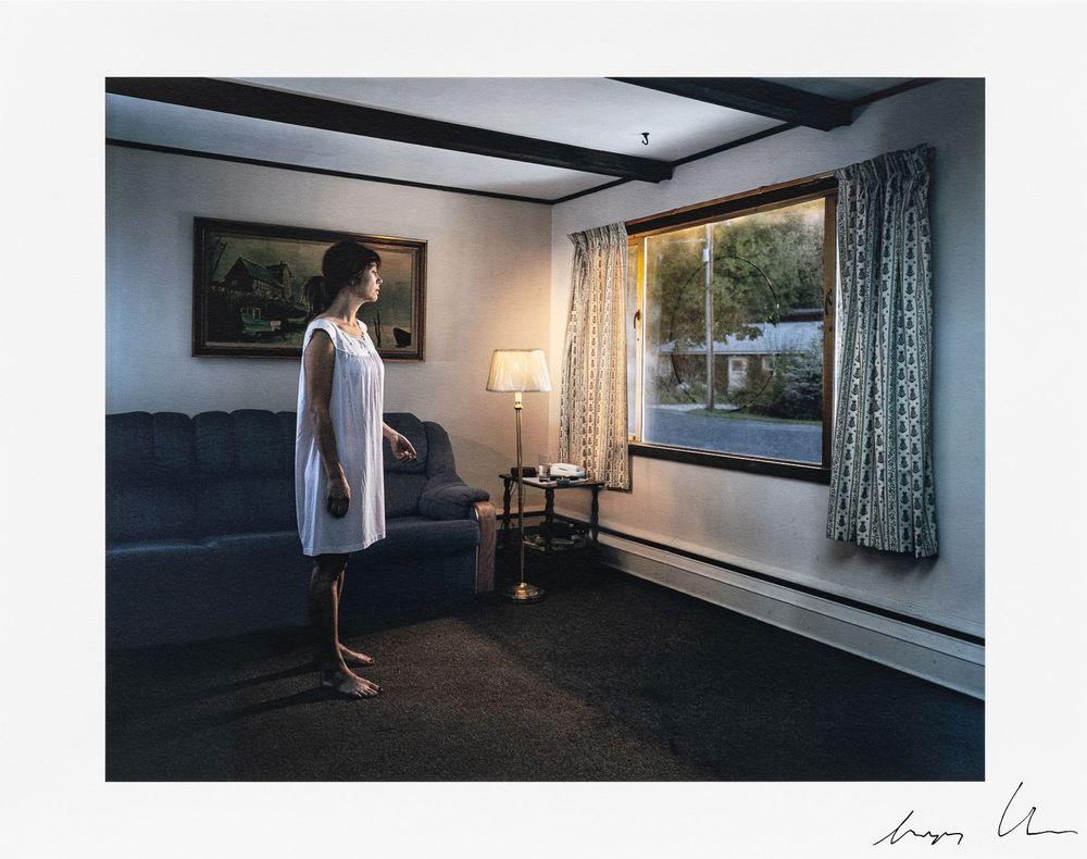 Artwork - Untitled [Circle on Window]