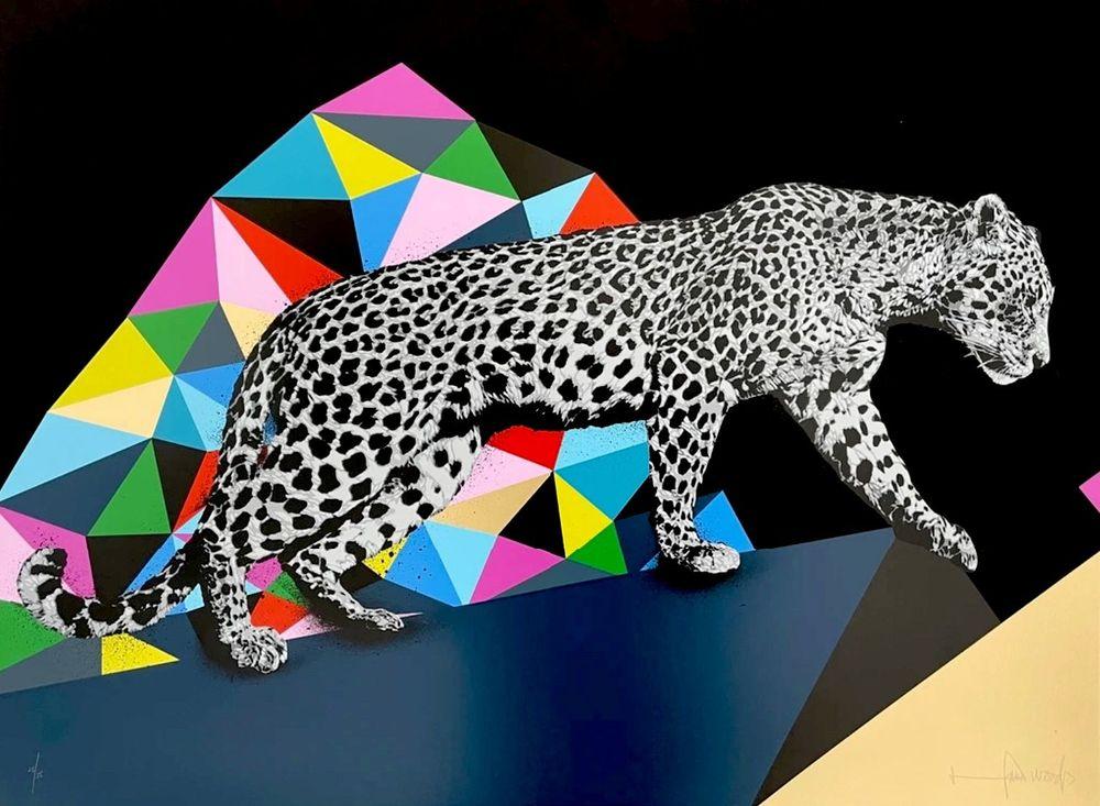 Artwork - Leopard (Black)