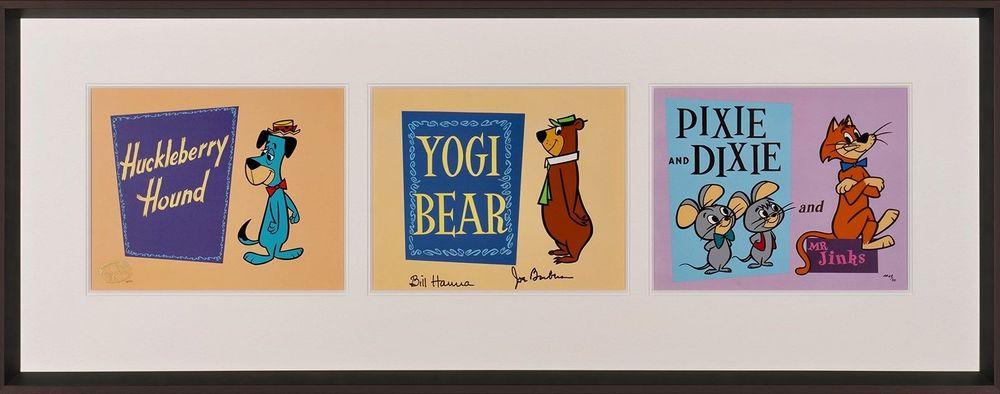 Artwork - The Huckleberry Hound Show (Triptych)