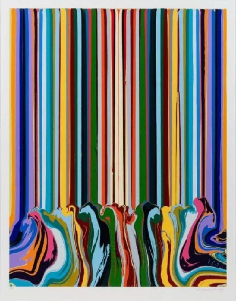 Artwork - Mirrored Yellow Enamel