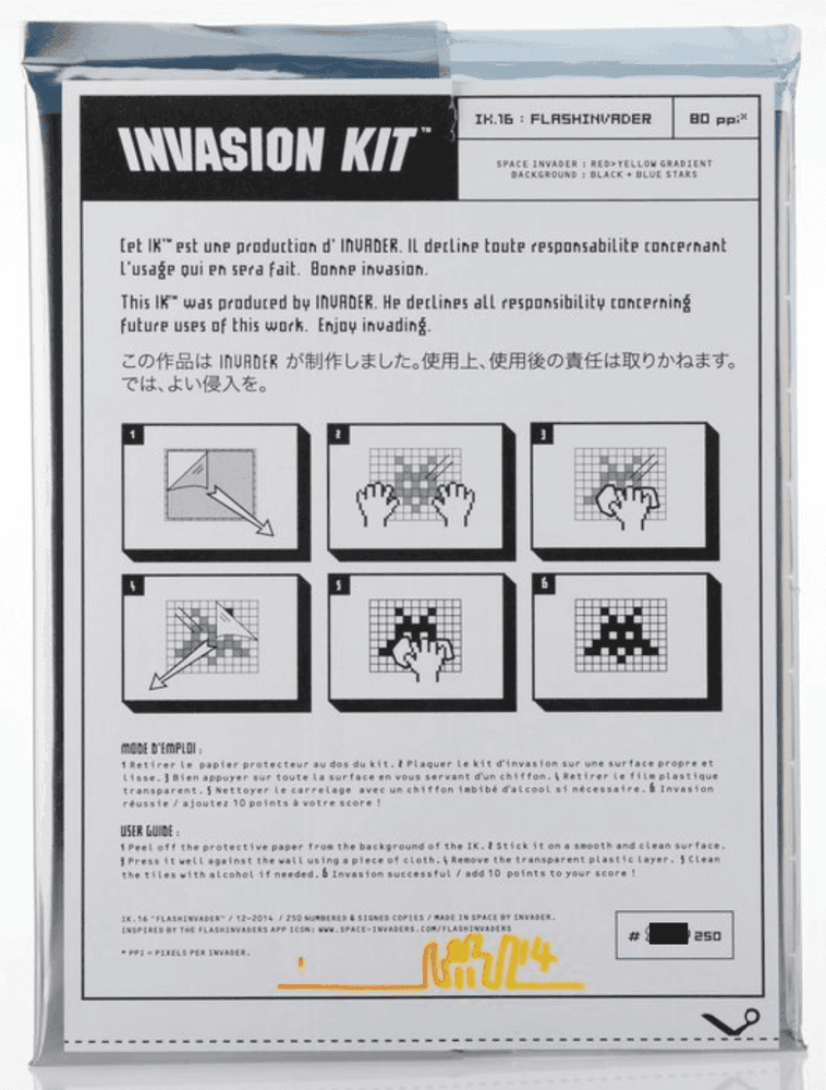 Artwork - Invasion Kit #16 (Flashinvaders)