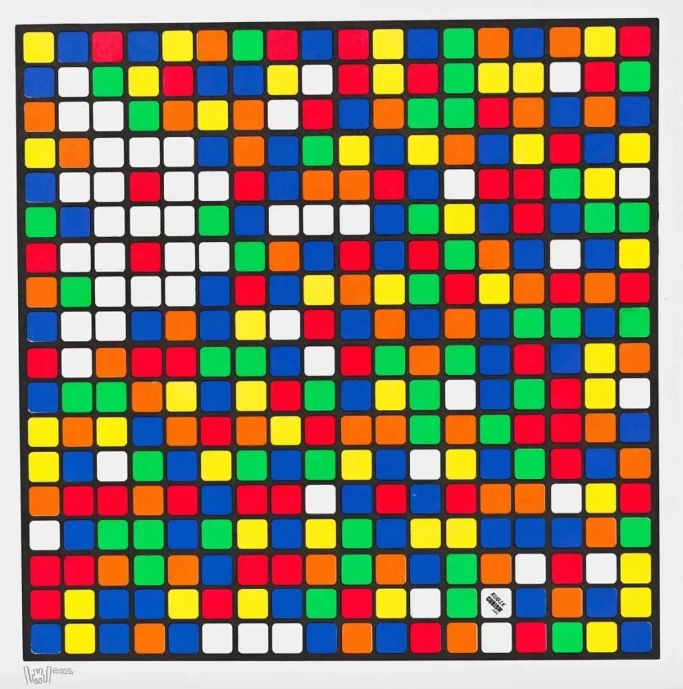 Artwork - Rubik Albino (Unsigned)