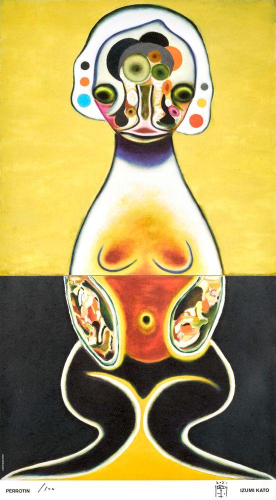 Artwork - Untitled 3 (Jaune - Signed)