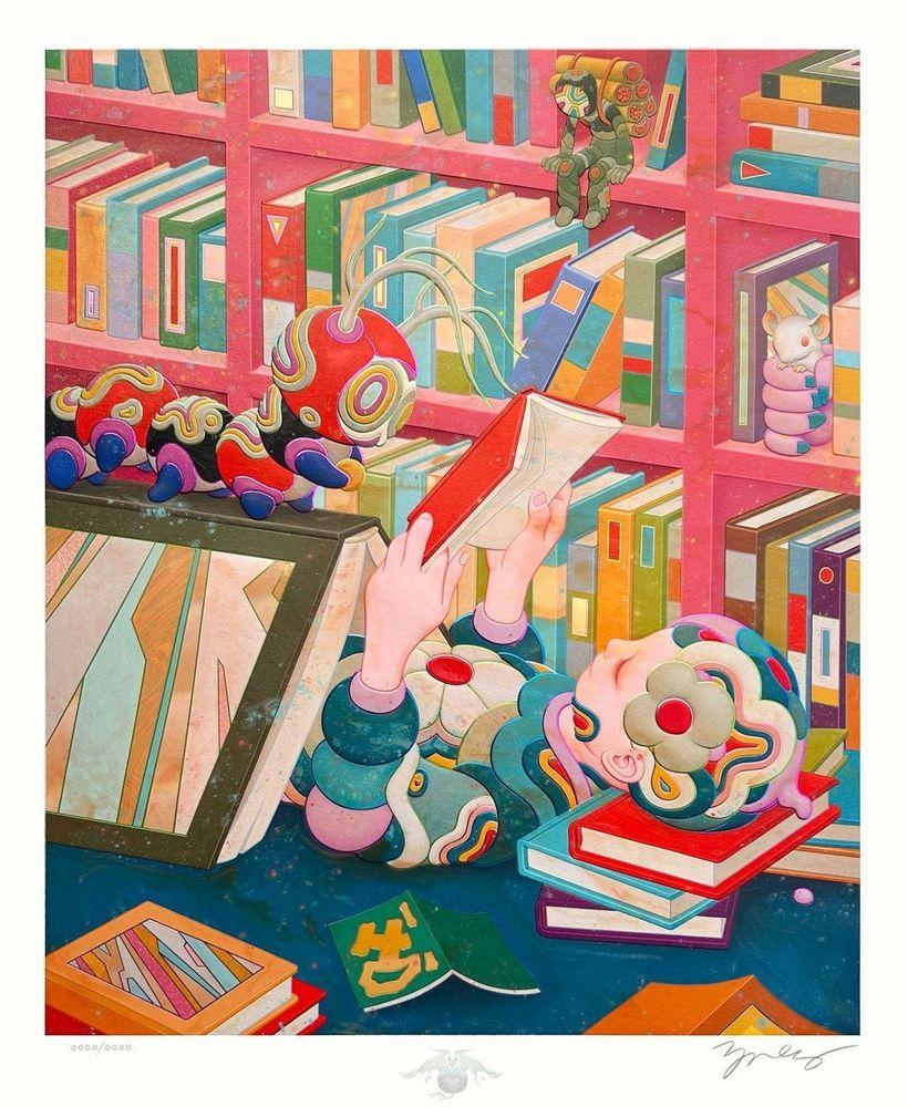 Artwork - Bibliophile II