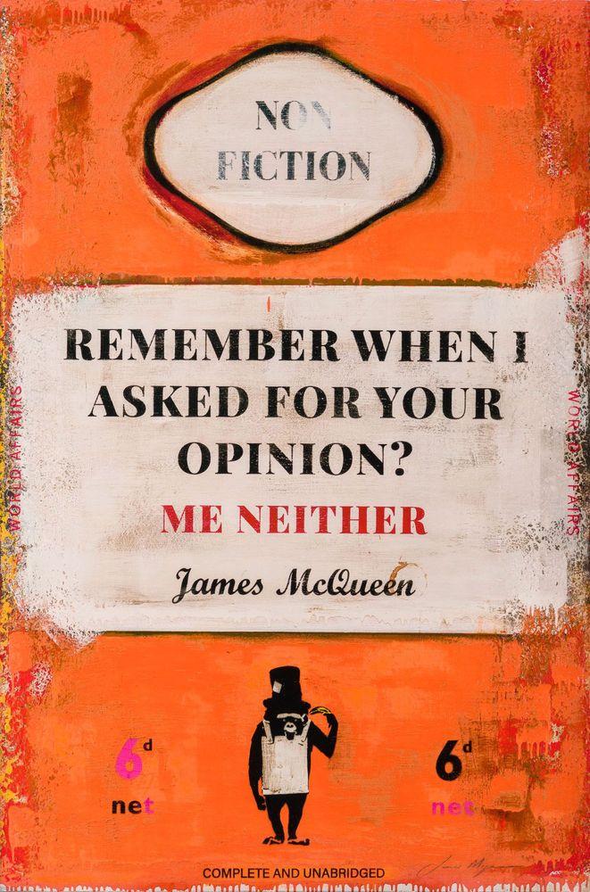Artwork - Me Neither (Unframed)