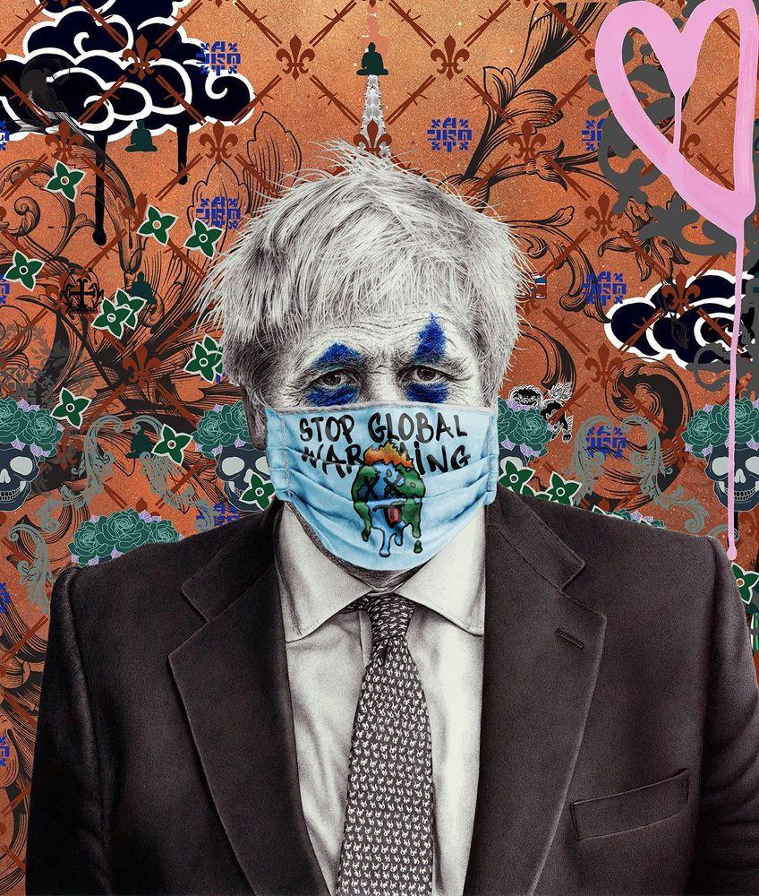 Artwork - Joker Johnson, Stop Global Warming