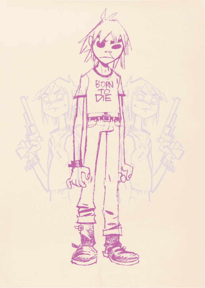 Artwork - 2D Gorillaz