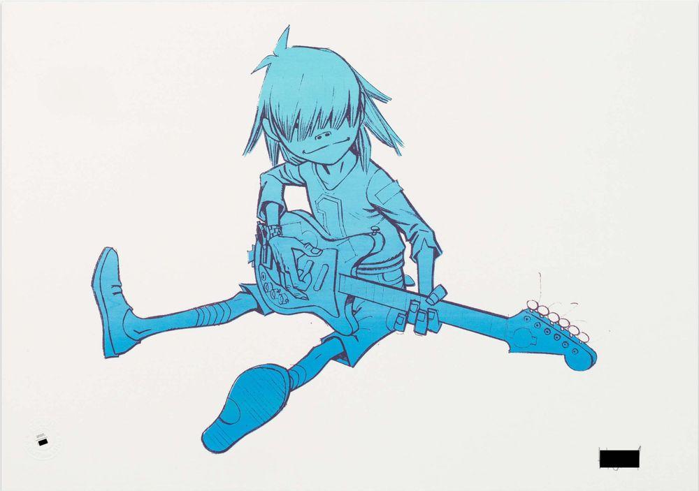 Artwork - Noodle (Blue Unsigned)