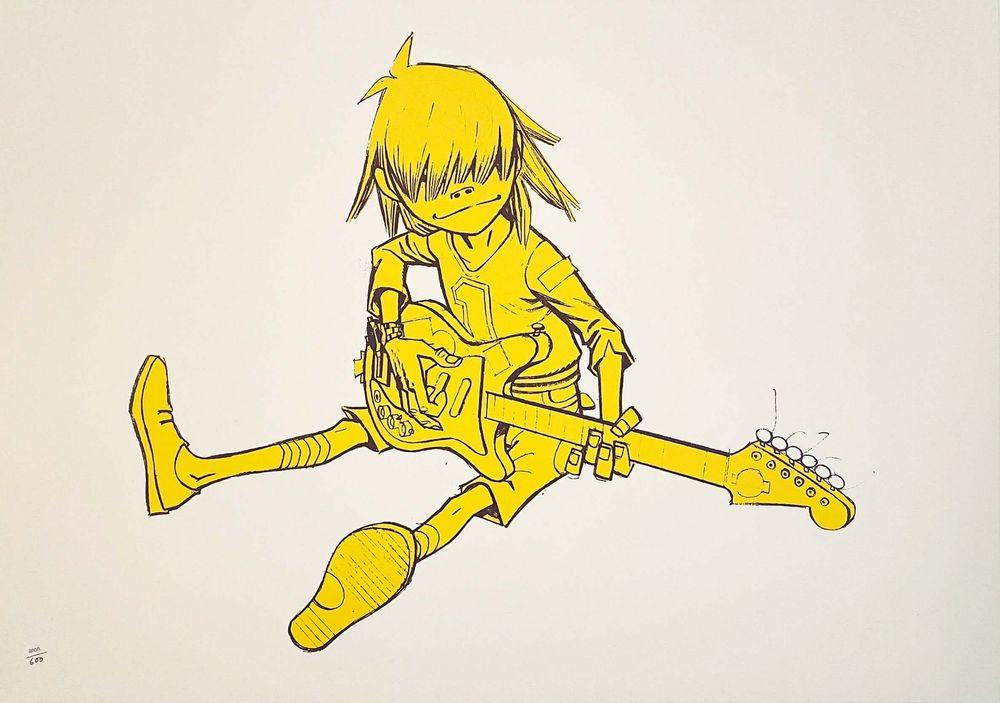 Artwork - Noodle (Yellow Signed)