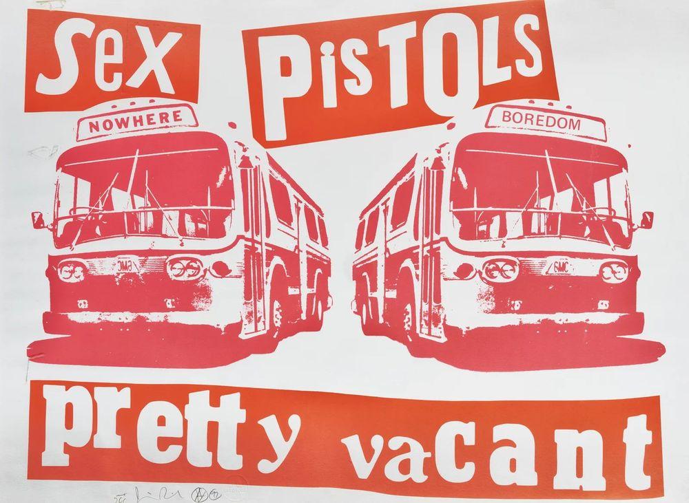 Artwork - Pretty Vacant (Orange & Pink)