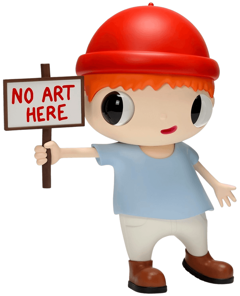 Artwork - "No Art Here" (PVC/30cm)