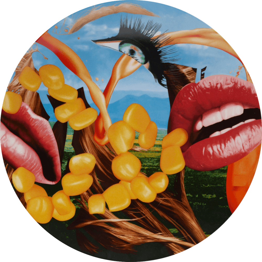 Artwork - Lips Plate
