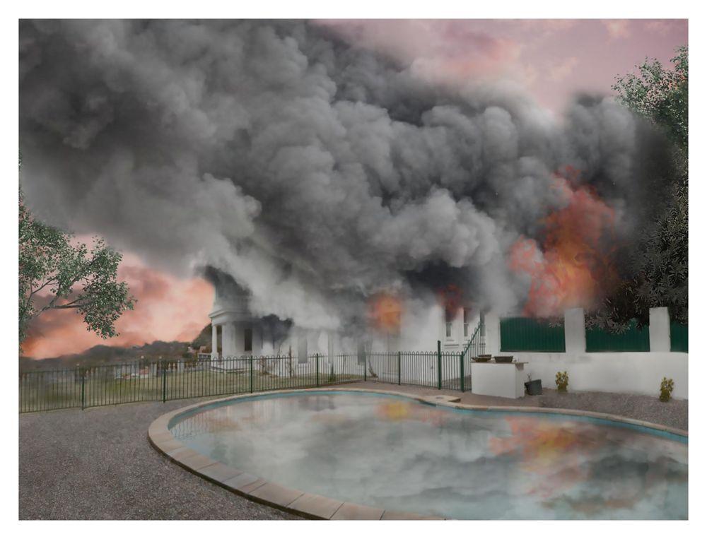 Artwork - Untitled (Australia on Fire)