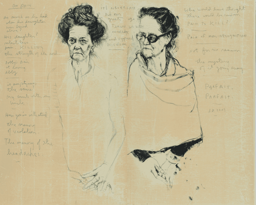 Artwork - Double Diana with Poem