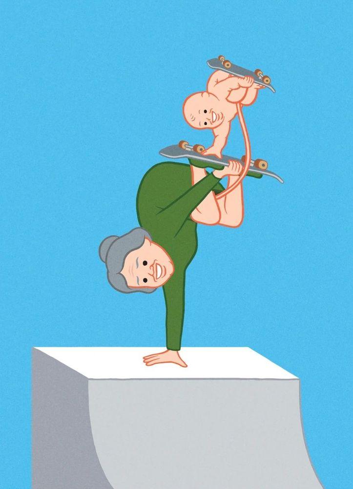 Artwork - Double Handstand (Print)