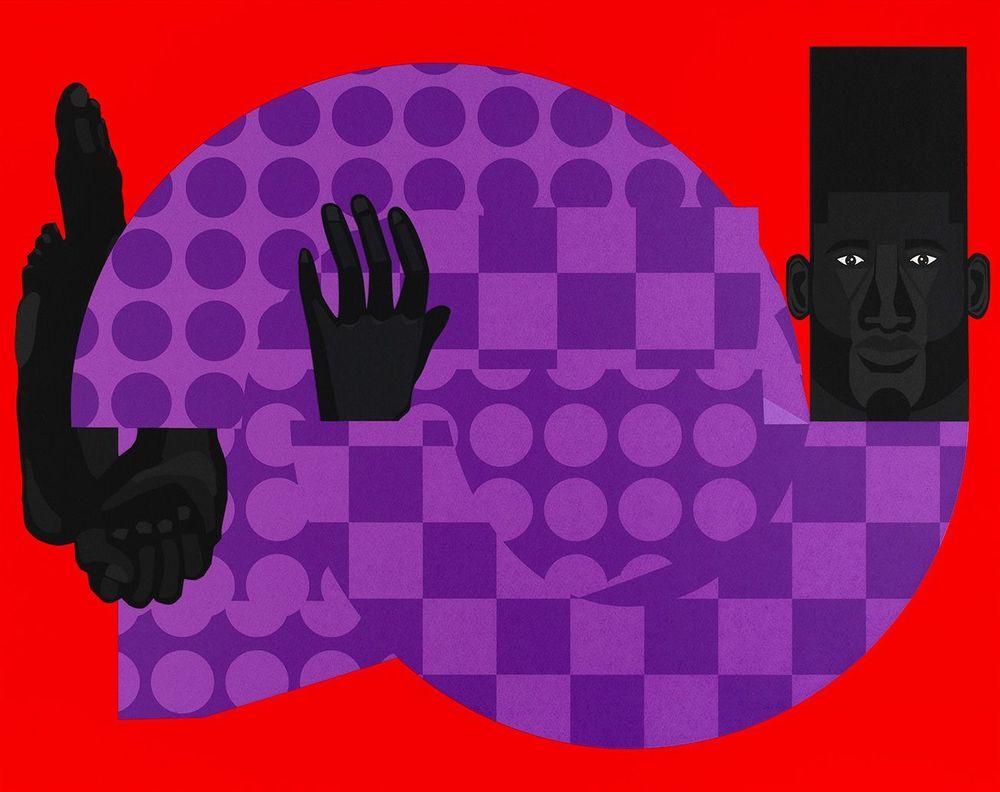 Artwork - The Man In The Violet Suit (Red No. 1)
