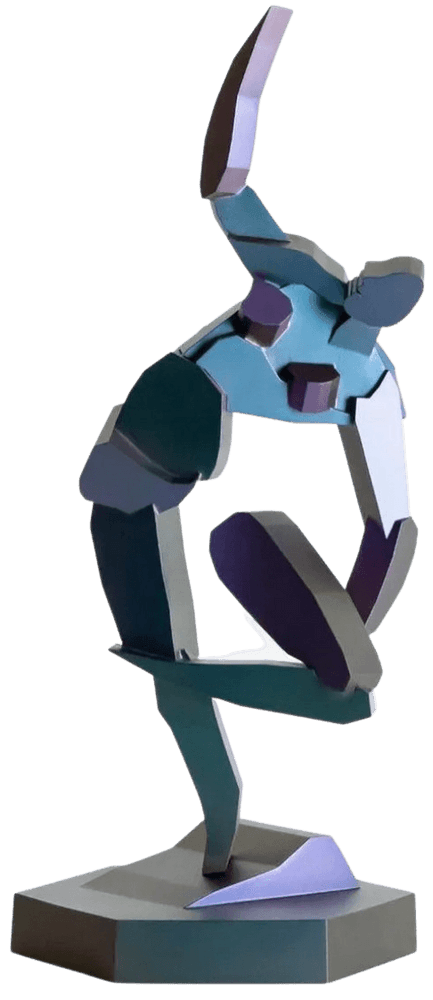 Artwork - Balancing Figure (Night)