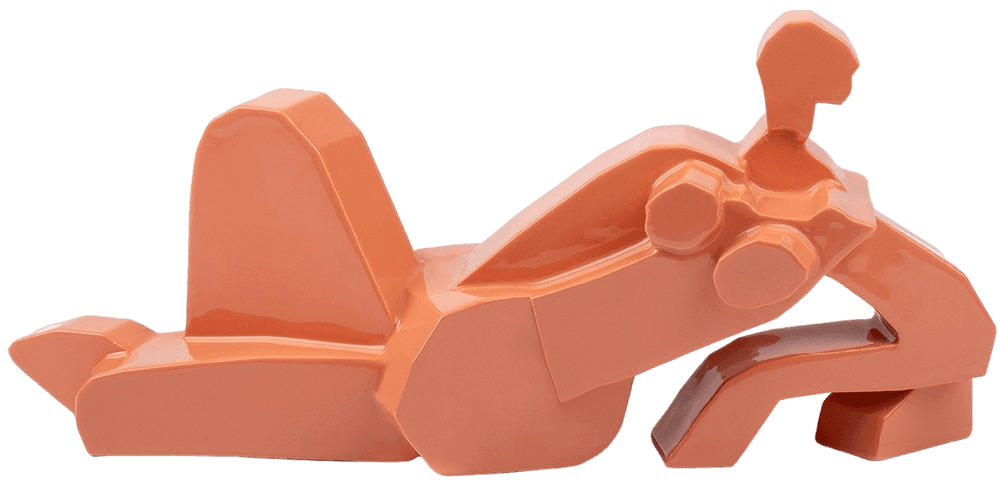 Artwork - Reclining Nude (Orange)
