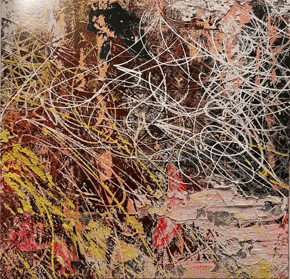 Artwork - Hand Embellished Record Arthur Baker