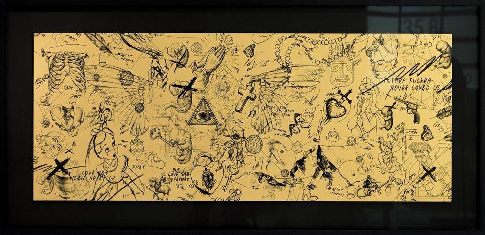 Artwork - Guided by Angels (Gold)