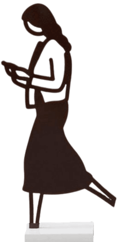 Artwork - Female Walker - Brown
