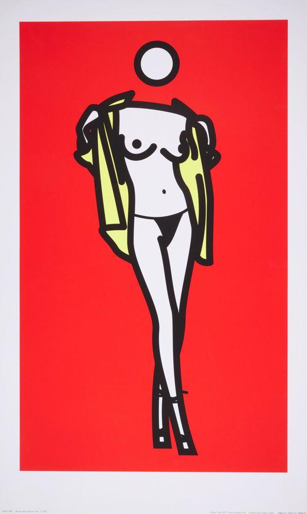 Artwork - Woman Taking Off a Man's Shirt
