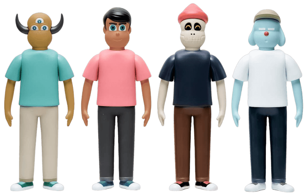 Artwork - Forever Friends Figure Set