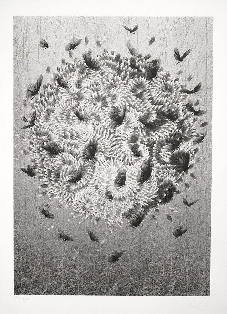 Artwork - Black Angels (Silver)