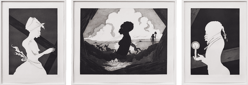 Artwork - Resurrection Story With Patrons (Set of 3)