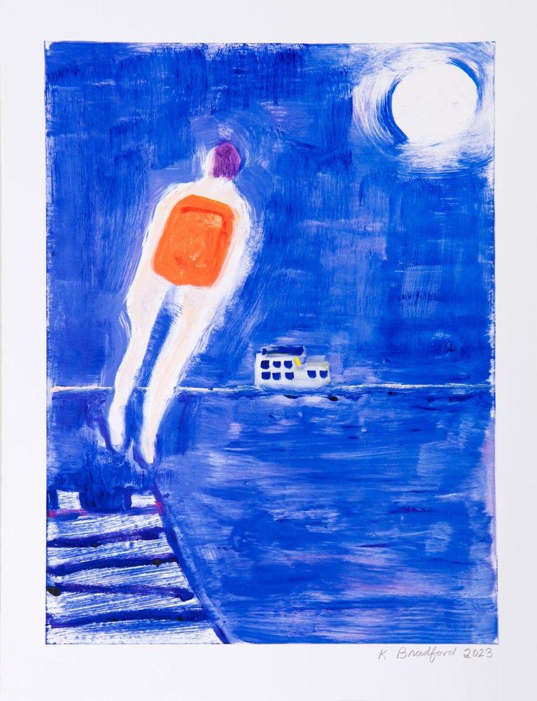 Artwork - Dock Diver, XII