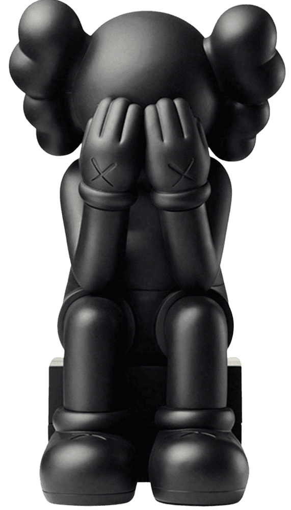 Artwork - Kaws Companion : Passing Through (2013 Black)